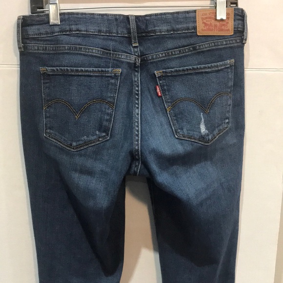 LEVI'S 711 SKINNY JEANS - DAMAGE IS DONE, size 28 - Picture 11 of 13